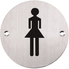 Firma de hardware para baño de mujeres